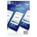 Clinical Strength Antiperspirant & Deodorant - Soft Solid, Light & Fresh (3 Pack)