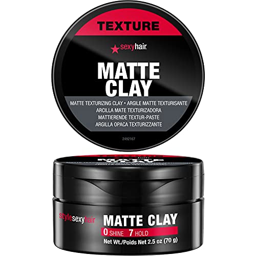 Matte Texturizing Clay for Hair - Separates, Defines & Tames