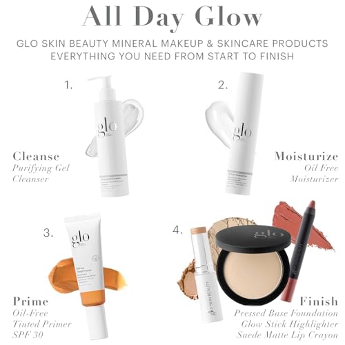 Glo Skin Beauty Pressed Powder Foundation Honey Medium