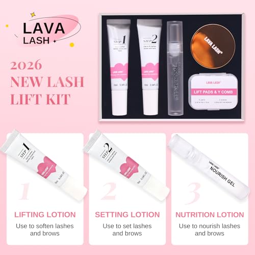 Cysteamine Eyelash Lift & Brow Lamination Kit – 5 Treatments