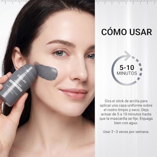 Blackhead Remover Clay Mask Stick with Volcanic Mud & Kaolin - 1.58oz