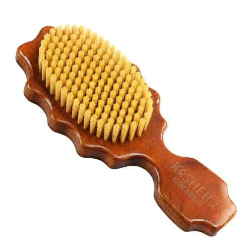 Kosher 100% Natural Plant Wave Brush for Curly & Coarse Hair