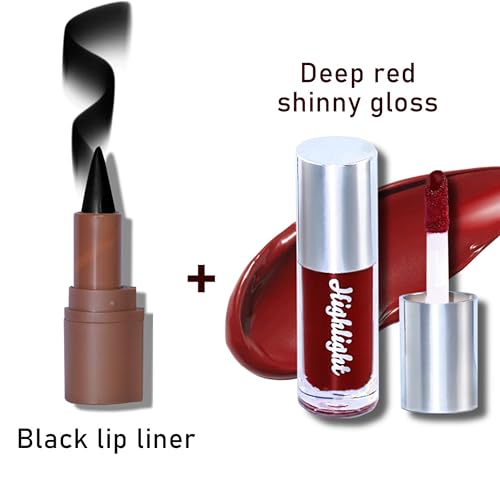 Lip Combo Kit - Matte Liner & Glossy Gloss Set