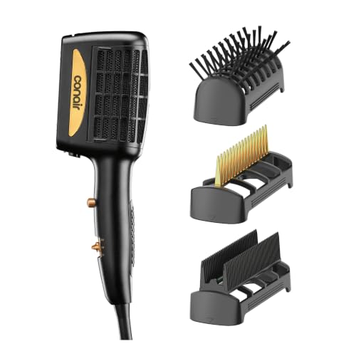 Conair 3-in-1 Hair Dryer with Ionic Technology, 1875W