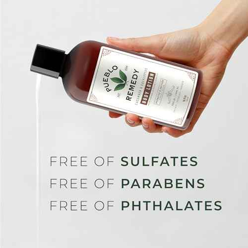 Pueblo Remedy Body Lotion, Cucumber & Eucalyptus ? Hydrating & Softening Moisturizer with Shea & Cocoa Butter, Vegan & Cruelty-Free, 16.9 Oz