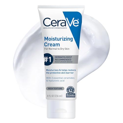 CeraVe Moisturizing Cream 8oz - Face & Body Hydrator for Sensitive Skin