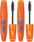 Rimmel Scandaleyes Waterproof Mascara, Black, 0.41oz (Pack of 2)