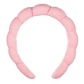Conair Spa Makeup Headband, Pink Microfiber Hair-Hold Band