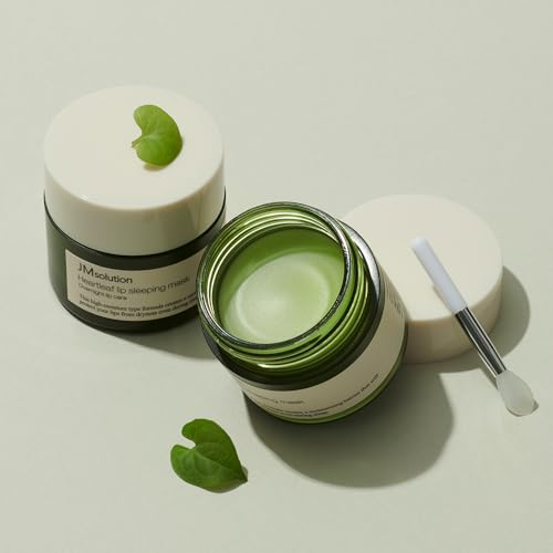 JMsolution Heartleaf Lip Sleeping Mask ? Overnight Repair Lip Balm with Houttuynia Cordata & Shea Butter ? Soothing & Hydrating Care for Dry, Chapped, and Sensitive Lips (20g / 0.70 oz)