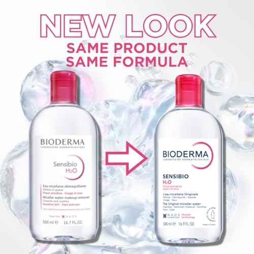 Bioderma - Sensibio - H2O Micellar Water - Makeup Remover Cleanser - Face Cleanser for Sensitive Skin