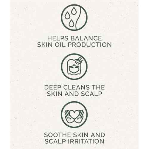 Chagrin Valley Soap & Salve Neem & Tea Tree Organic Soap & Shampoo Bar ? Soothe Dry, Itchy, Irritated Skin - Sulfate Free - For Body & Hair Vegan Shampoo Natural, Large 5.6 oz Bar - 3PK