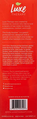 Scalp Soother Red Flexible Scalp Massager for Weaves