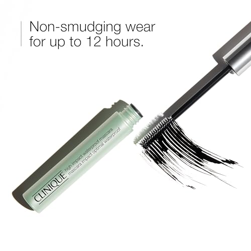 Clinique High Impact Waterproof Mascara AA Black Lengthening Volumizing Safe for Sensitive Eyes