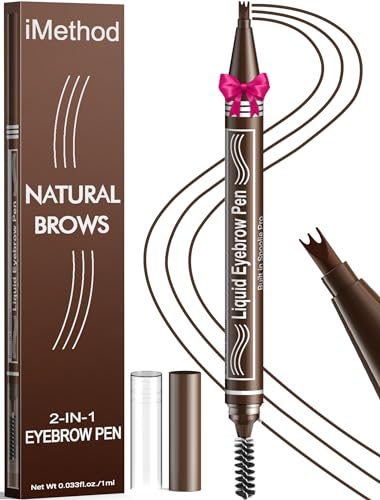 iMethod Microblading Eyebrow Pen - 2-in-1 Dark Brown