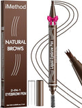 iMethod Microblading Eyebrow Pen - 2-in-1 Dark Brown