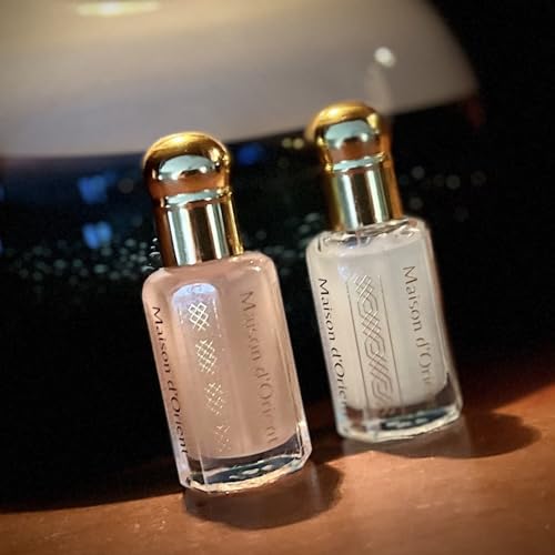 Maison d'Orient Tahara Collection 2x6mL Perfume Oil Set - Pink & White Musk for Women & Unisex