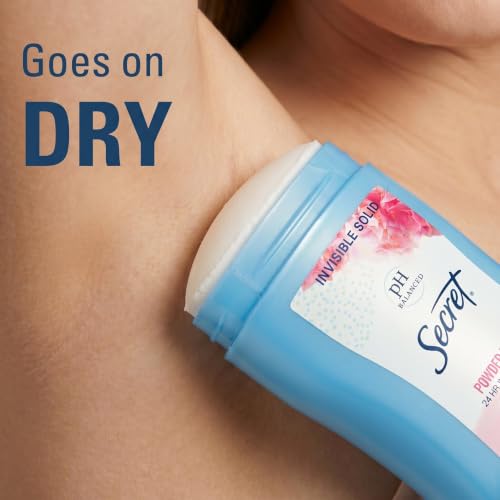 Secret Invisible Solid Antiperspirant Deodorant Twin Pack
