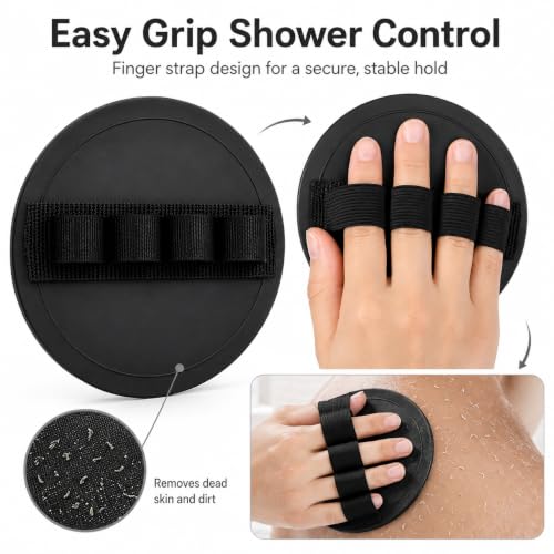 Exfoliating Bath Gloves 4-Pack | Dual-Sided Body Scrubber