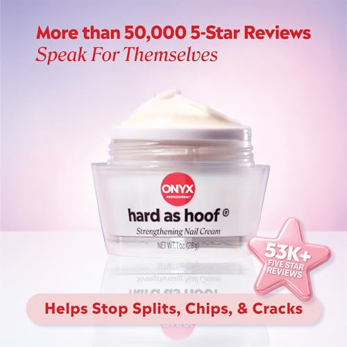 Onyx Professional Hard as Hoof Nail Strengthening Cream 1 oz