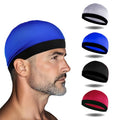 Tyqour 4pc Silky Wave Cap for Men – Satin Durag Sleep Cap