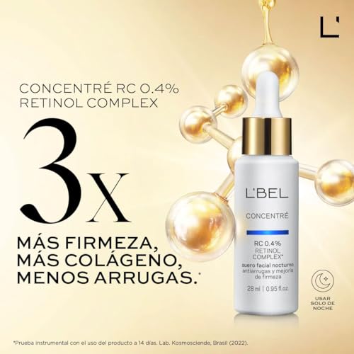 L'Bel Retinol Complex 28 ml Concentr? Suero Facial Arrugas Profundas y Firmeza 0.4%