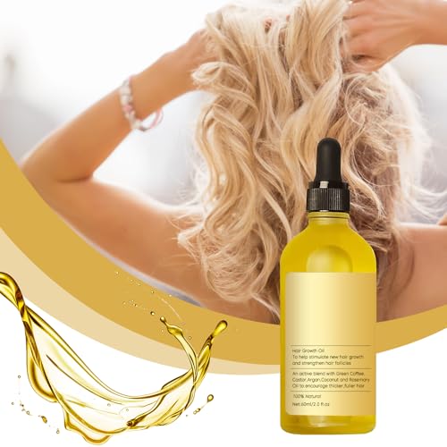 Natural Hair Growth Oil, Rosemary Oil Organic, For Dry, Damaged Hair,