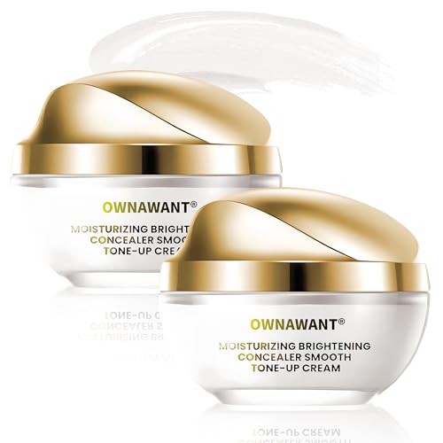 Crema de Maquillaje Moisturizer Concealer Tone Up Cream 2Pc