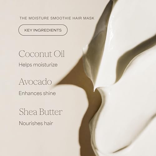 Raw Sugar The Mighty Curl & The Moisture Smoothie Mask Duo, Without SLS/SLES & Parabens, Color-Friendly, Vegan