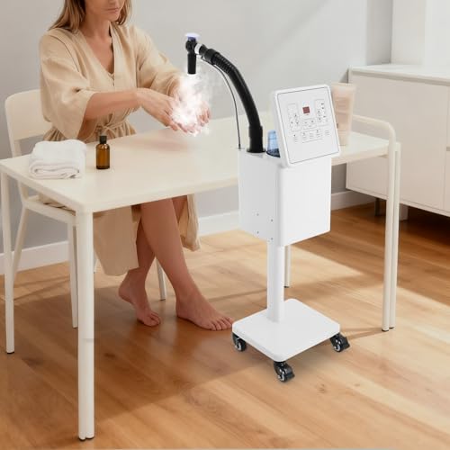 Professional Nano Hair Steamer with Ozone Function - 1600W Mist Processor