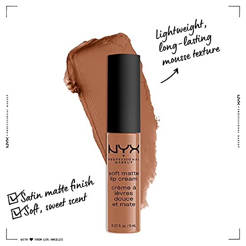 NYX Butter Gloss Brown Sugar Non-Sticky Lip Gloss Brownie Drip (Deep Brown) and Caramelt (Medium Brown)