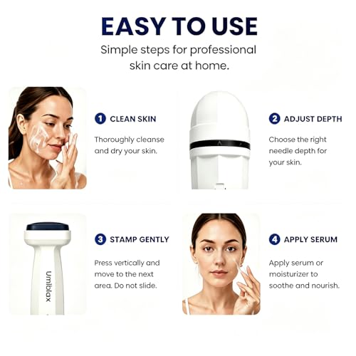 Umibelax Microneedling Derma Stamp 0.25mm for Hair & Scalp