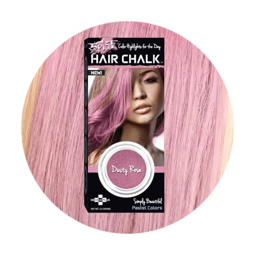 Splat Dusty Rose Hair Chalk - 1 Compact, Vegan & Cruelty-Free