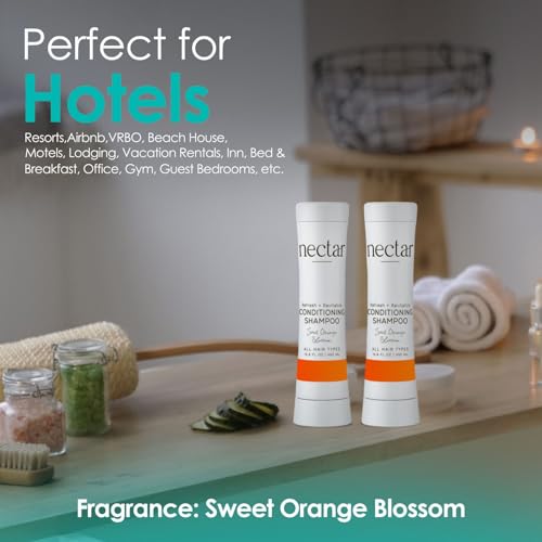 World Amenities Nectar Squeeze Cartridge Hand and Body Lotion - Moisturizing Lotion in a Squeeze Bottle (Pack of 2)