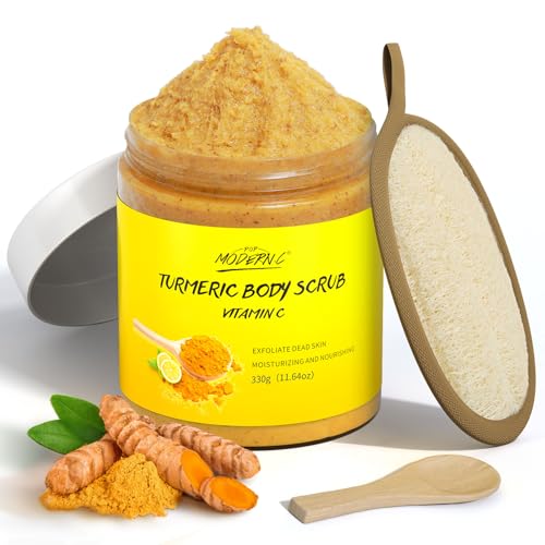 Turmeric & Vitamin C Body Scrub with Sea Salt & Shea Butter