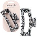 Kitsch Jumbo Open Hair Claw Clip for Women - Non-Slip Strong Hold