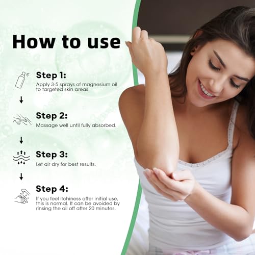 Magnesium Oil Spray for Feet & Body – Sleep & Muscle Relief