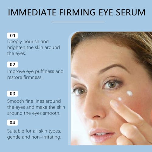 Instant Firming Eye Serum for Under Eye Bags & Dark Circles