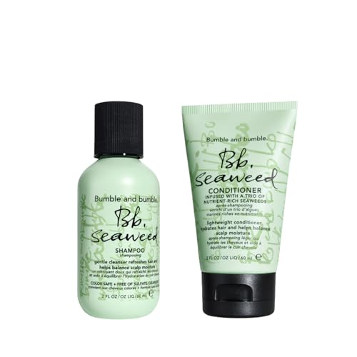 Bumble and bumble. Seaweed Nourishing Shampoo + Conditioner Set | For Fine-to-Medium Hair or Daily Washer | Sulfate-Free + Color Safe| Anti Frizz, Color Safe + Detangler