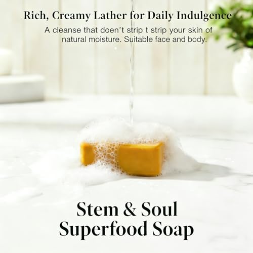 Turmeric Lemon Soap Bar for Dark Spots - Nourishing & Cleansing