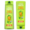 Garnier Fructis Sleek & Shine Shampoo & Conditioner Set - 72hr Frizz Control
