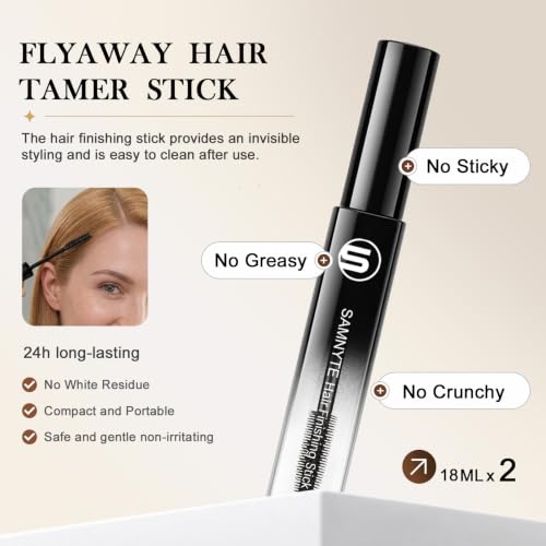 Hair Finishing Stick 2 Pack - Flyaway Tamer Gel
