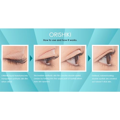 D-UP ORISHIKI Eyelid Skin Film - Invisible Lifter for Natural Eye Makeup