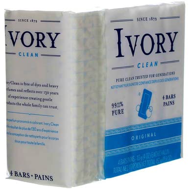 Ivory Original Soap Bath Bar - 4 Oz, 4 Ea ( Pack of 4 )