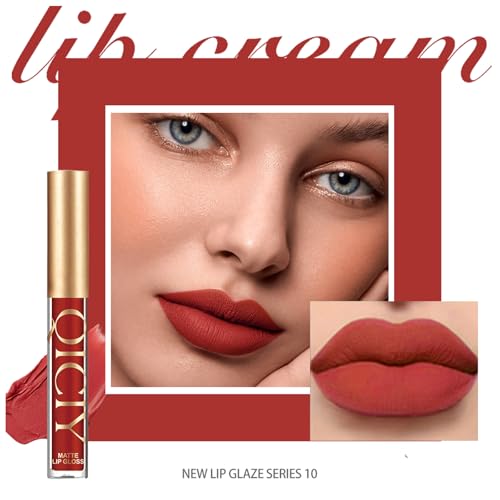 ADMD Velvet Matte Liquid Lipstick Set - 6 Shades, Long-Lasting & Hydrating
