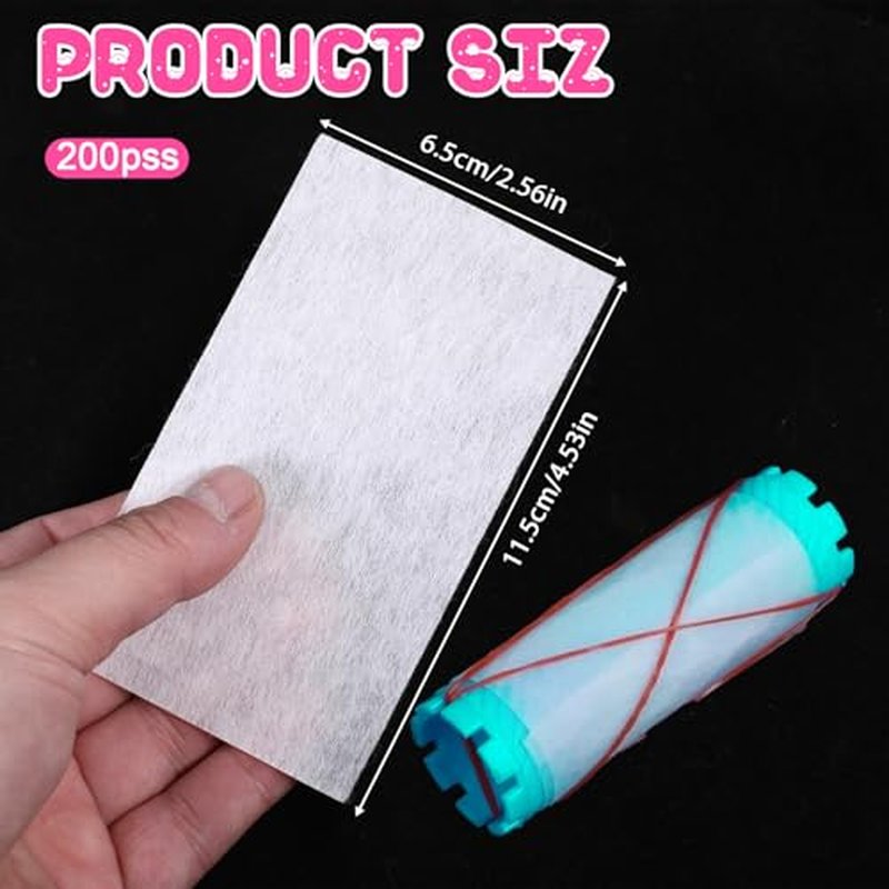 180Pcs Perm Papers for Hair Curling - Professional Salon Perming Paper