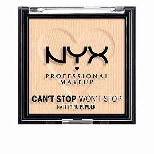 NYX PROFESSIONAL MAKEUP Can't Stop Won't Stop Mattifying Pressed Powder - Light
