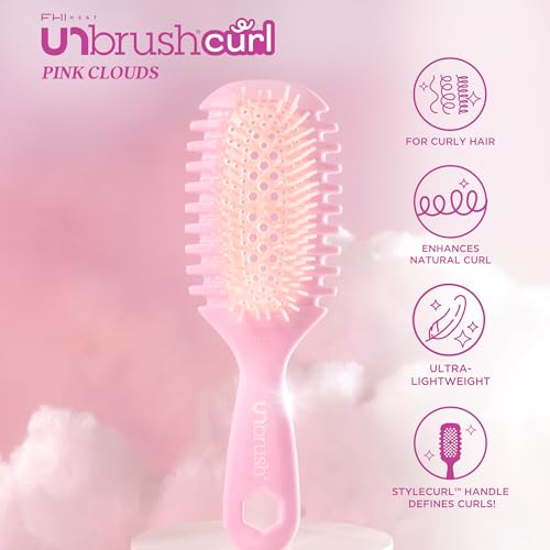 FHI Heat UNbrush Curl Defining Brush for Curly Hair