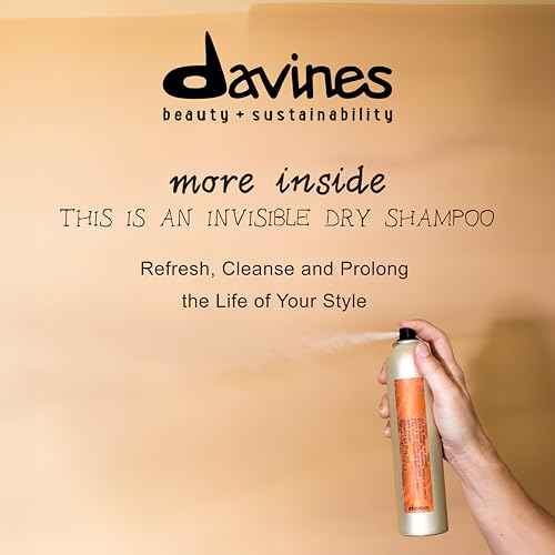 Davines This Is An Invisible Dry Shampoo, Residue-Free Cleansing And Volumizing Formula, Absorbs Oil With A Soft And Natural Finish, Vanilla And Grapefruit Scented