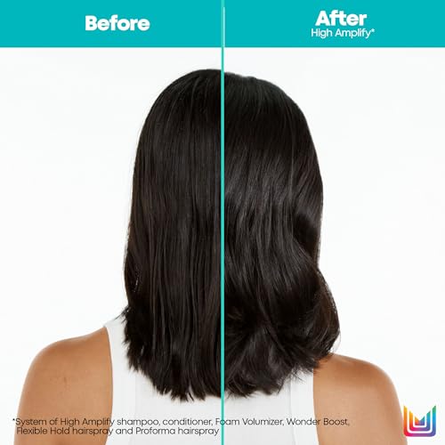 MATRIX High Amplify Wonder Booster Root Lifter Spray - Provides Extreme Volume & Body,Boost Structure in Fine Hair,Thin & Limp Hair,Flexible Hold,8.5 Fl Oz,Vegan,(Pack of 2)