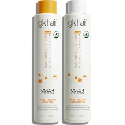 GK HAIR shampoo and conditioner set - Sulfate Free shampoo and Conditioner For Color Treated Hair -Volumizing, Hydrating & -Made with Aloe vera, Parki Butter- Free of Parabens & Phthalates (10 Fl Oz)